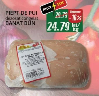 PIEPT DE PUI dezosat congelat BANAT BUN