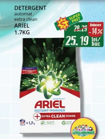 DETERGENT automat extra clean ARIEL 1.7KG