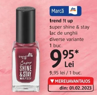 DM trend it up Super SHINE & STAY Ofertă