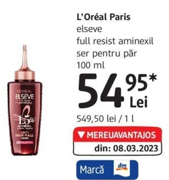 DM L'Oréal Paris elseve Ofertă