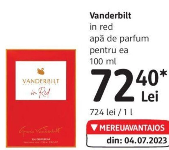 Vanderbilt best sale parfum dm