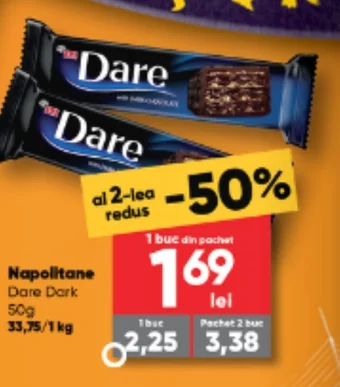PROFI Napolitane Dare Dark Ofertă
