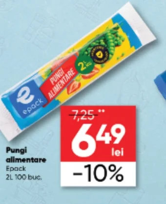 Pungi alimentare Epack
