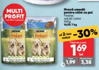 PROFI Hrană umedă pentru câini cu pui Ofertă