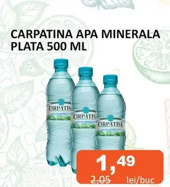 Unicarm CARPATINA APA MINERALA PLATA 500 ML Ofertă