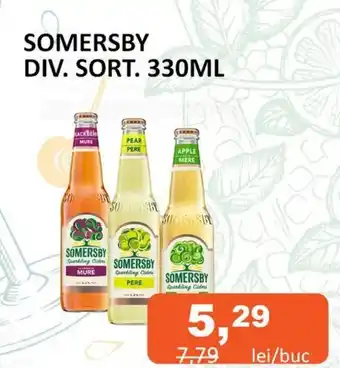 Unicarm SOMERSBY DIV. SORT. 330ML Ofertă
