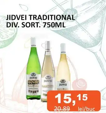 JIDVEI TRADITIONAL DIV. SORT. 750ML