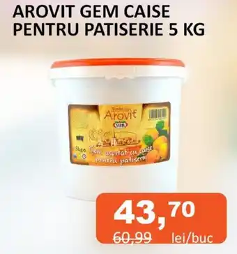 Unicarm AROVIT GEM CAISE PENTRU PATISERIE 5 KG Ofertă