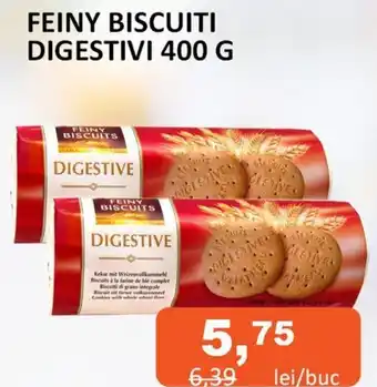Unicarm FEINY BISCUITI DIGESTIVI 400 G Ofertă