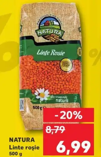 NATURA Linte roşie 500 g