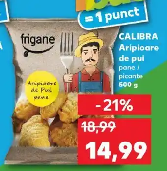 Kaufland CALIBRA Aripioare de pui pane / picante Ofertă