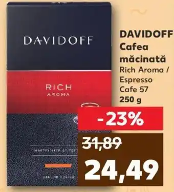 Kaufland DAVIDOFF Cafea măcinată Ofertă