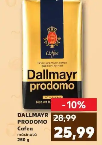 Kaufland DALLMAYR PRODOMO Cafea măcinată 250 g Ofertă