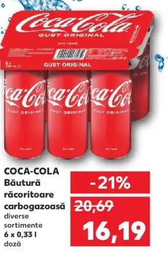 Kaufland COCA-COLA Băutură răcoritoare carbogazoasă Ofertă