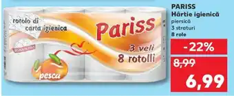 Kaufland PARISS Hârtie igienică Ofertă