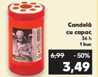 Kaufland Candelă cu capac Ofertă