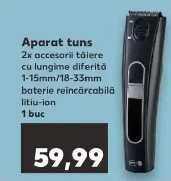 Kaufland Aparat tuns 2x accesorii tăiere Ofertă