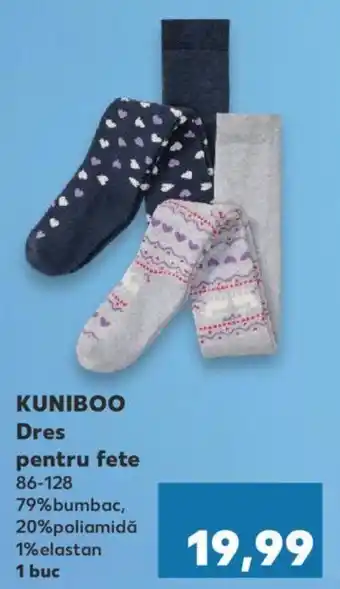 Kaufland KUNIBOO Dres pentru fete Ofertă
