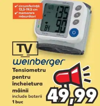 Kaufland Tensiometru pentru încheietura Ofertă
