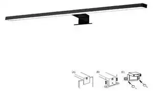 Favi Top light gila c xl - led iluminat oglindă baie led/8w/230v ip44 Ofertă