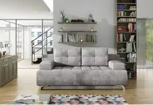 Favi Canapea oslo, stofa gri - austin 18, 197x94x90 cm, lada depozitare, ex Ofertă