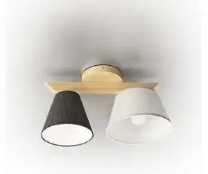 Favi Lustră aplicată yoke 2xe14/40w/230v lemn deschis Ofertă