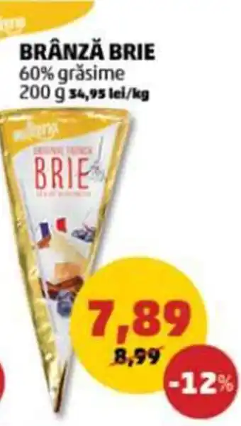 Penny BRÂNZĂ BRIE 60% grăsime Ofertă