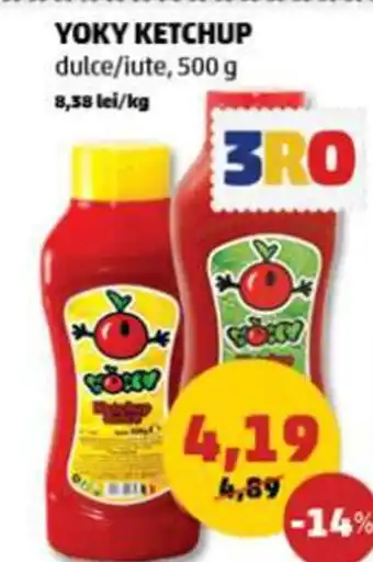 Penny YOKY KETCHUP Ofertă