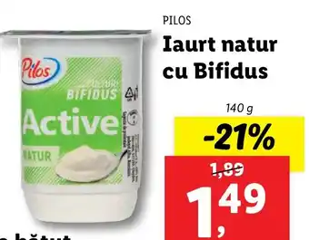 Lidl Iaurt natur cu Bifidus Ofertă