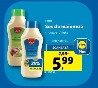 Lidl Sos de maioneză Ofertă