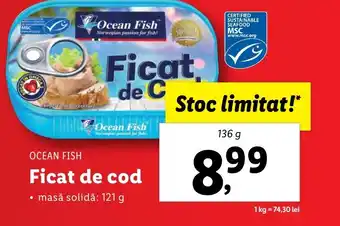 Lidl Ficat de cod Ofertă