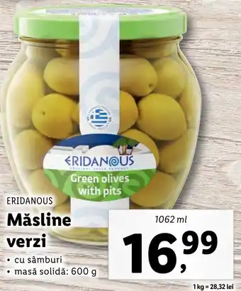 Lidl Măsline verzi Ofertă