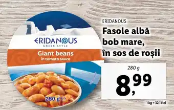 Lidl Fasole albă bob mare, în sos de roșii Ofertă
