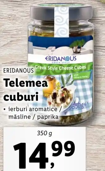 Lidl Telemea cuburi Ofertă