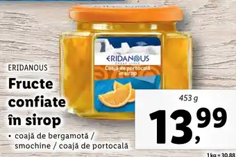 Lidl Fructe confiate în sirop Ofertă
