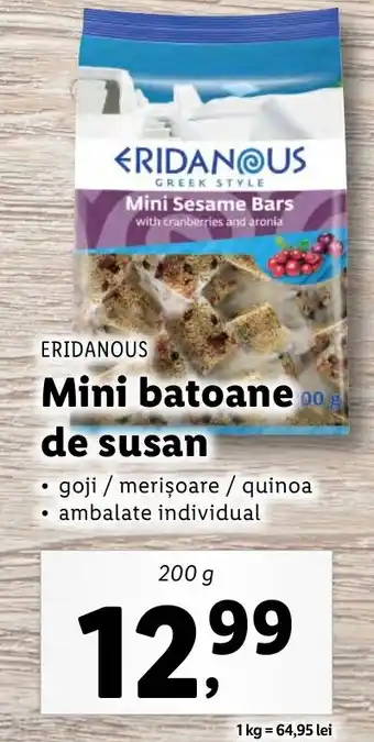 Lidl Mini batoane de susan Ofertă