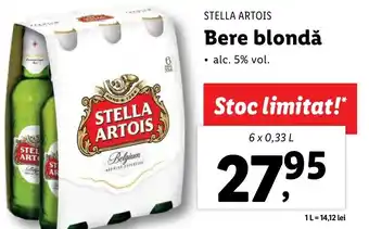 Lidl Bere blondă Ofertă