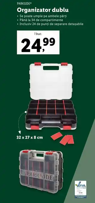Lidl Organizator dublu Ofertă