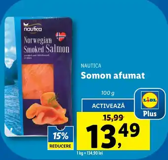 Lidl Somon afumat Ofertă