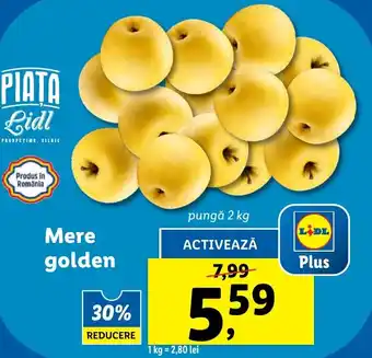 Lidl Mere golden Ofertă