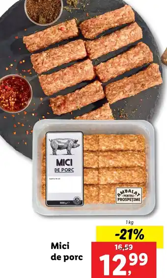 Lidl Mici de porc Ofertă