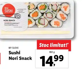 Lidl Sushi Nori Snack Ofertă