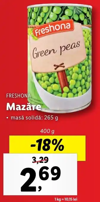 Lidl Mazăre Ofertă