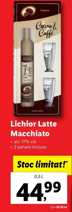 Lichior Latte Macchiato