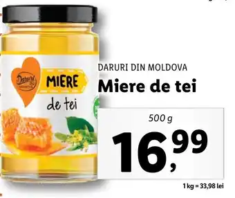 Lidl Miere de tei Ofertă