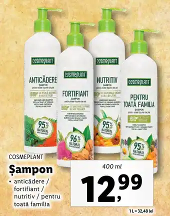 Lidl COSMEPLANT Şampon Ofertă