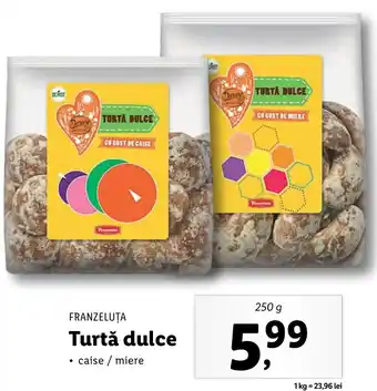 Lidl Turtă dulce Ofertă