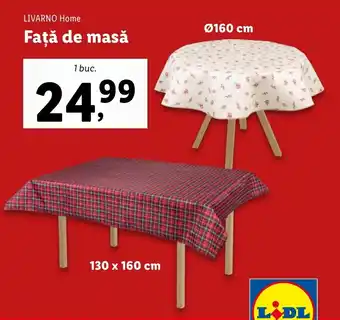 Lidl Faţă de masă Ofertă