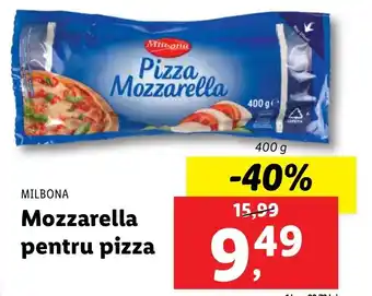 Lidl Mozzarella pentru pizza Ofertă