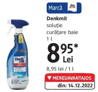 DM Denkmit soluţie curățare baie 11 Ofertă